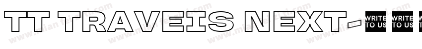 TT TRAVEIS NEXT字体转换